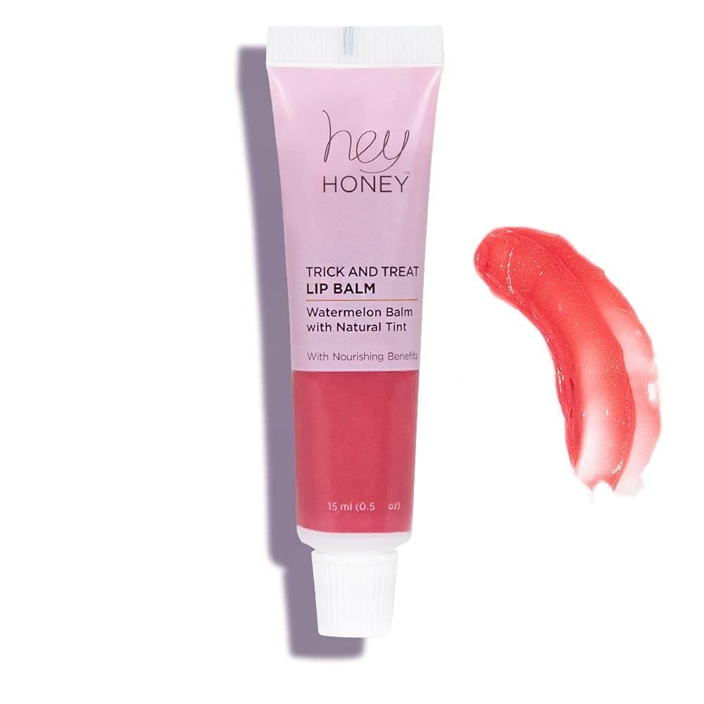 Hey Honey Watermelon Plumping Lip Balm - 2 In 1 Hydrating Tint, 0.5 Oz