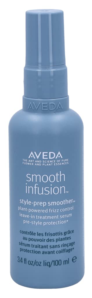 Aveda Smooth Infusion Style Prep 100Ml - Hair Styling Primer, Frizz Control, Lightweight Formula