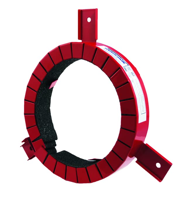 Rectorseal 6&quot; Metacaulk Intumescent Pipe Collar - Firestop For Limited Access Areas, Red