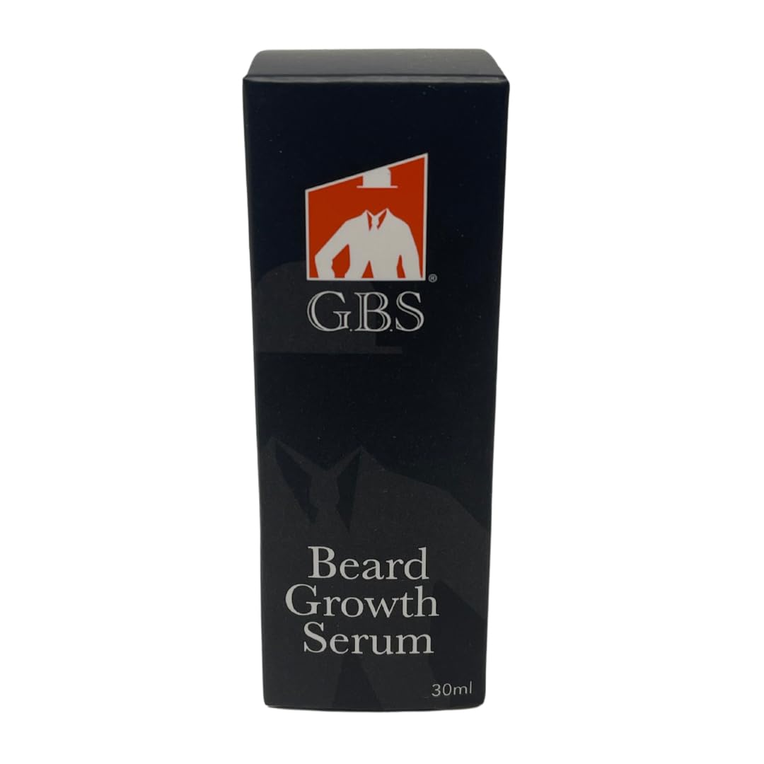 G.B.S Beard Growth Serum 1Oz - Citrus Scented With Dropper For Beard Care And Growth