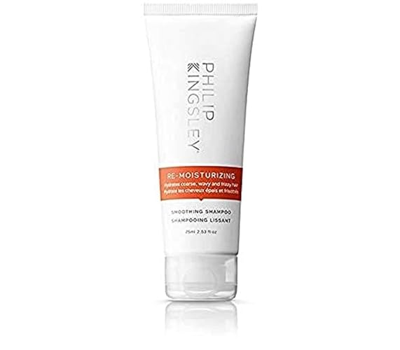 Philip Kingsley Re-Moisturizing Shampoo For Curly, Frizzy Hair, 2.5 Oz Hyd