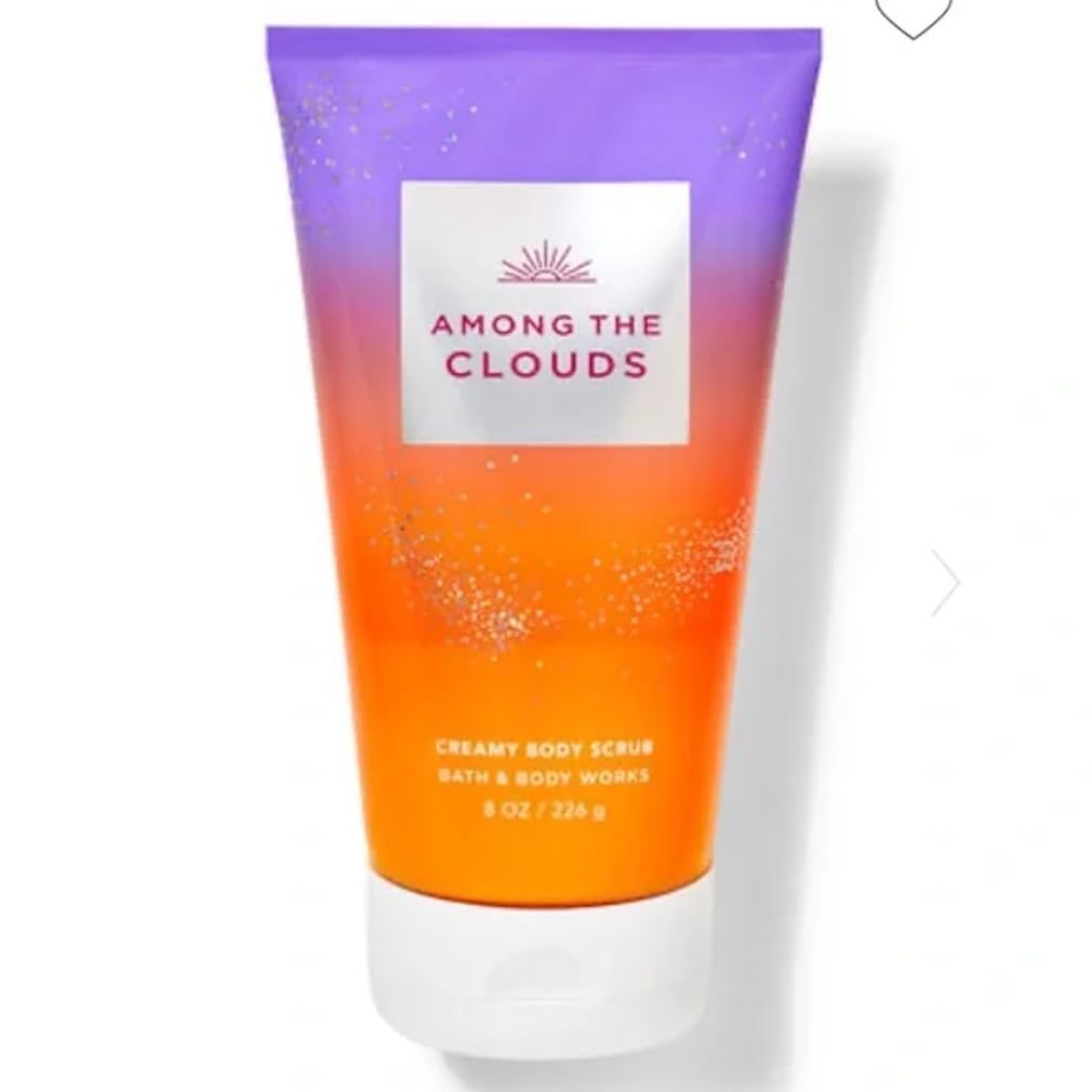 Bath & Body Works Among The Clouds Creamy Body Scrub, 6.6 Oz, Exfoliating Skin Care