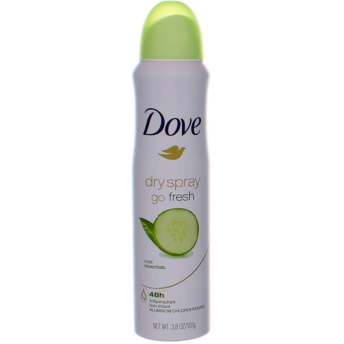 Dove Antiperspirant Dry Spray, Cool Essentials, 3.8 Oz - Long-Lasting Protection