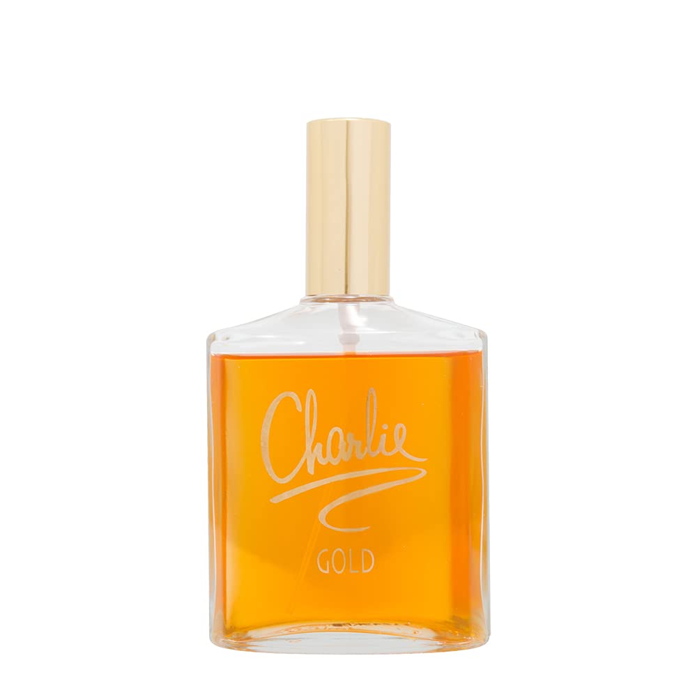 Charlie Gold by Revlon Eau De Toilette Spray for Women, 3.3 Fl Oz - Multicolor Fragrance, Long-lasting Scent