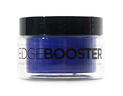 Style Factor Edge Booster Strong Hold Pomade 2-Pack, 3.38oz, Blueberry Scent