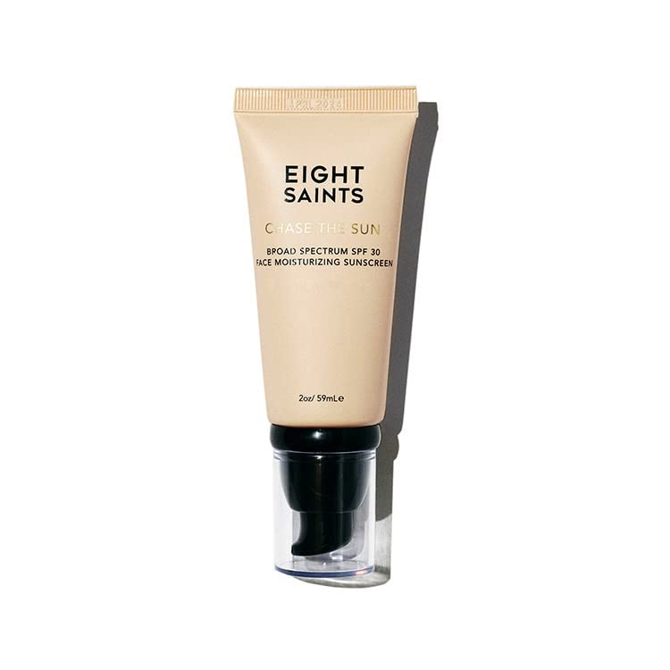 Eight Saints Spf 30 Face Moisturizer - Natural & Organic Mineral Sunscreen, 2 Fl Oz