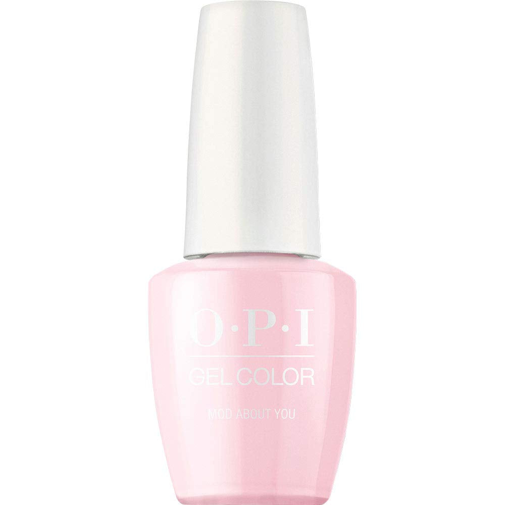 Opi Gelcolor Pink Gel Nail Polish - Mod About You, 0.5 Fl Oz, Long-Lasting Nail Color