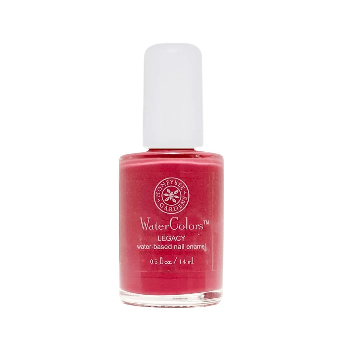 Honeybee Gardens Matte Water-Based Nail Enamel, Legacy Warm Summer Rose, 0.5 Fl Oz, Eco-Friendly