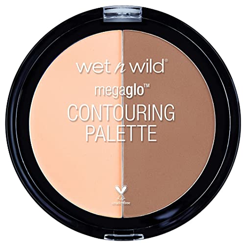 Wet N Wild Megaglo Contouring Palette - Dulce De Leche, 0.44 Oz, Assorted Shades