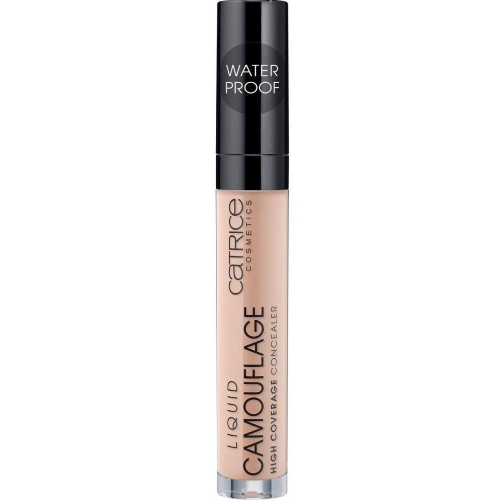 Catrice Liquid Camouflage Concealer Pen - 12HR Waterproof, Vegan, 020 Light Beige, 5ml