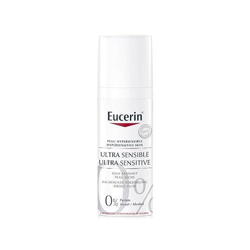 Eucerin Ultra Sensitive Dry Skin Soothing Care, 50Ml - Gentle Moisturizer For Sensitive Skin