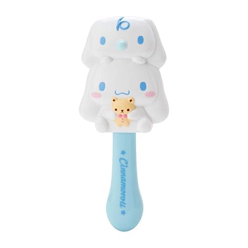 Sanrio Cinnamoroll Hair Brush for Wavy Hair, Sky Blue, 10x4.6x18cm, Plastic Material