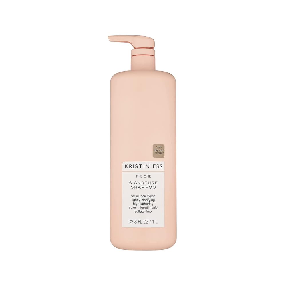 Kristin Ess Hair One Signature Shampoo with Avocado Oil  Castor Oil for Women  Lightly Clarifying Daily Sulfate Free Hydrating