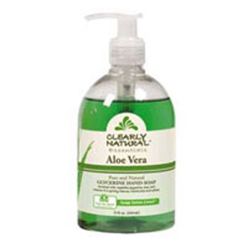 Clearly Natural Glycerine Hand Soap With Aloe Vera, 12 Fl Oz – Moisturizing & Gentle Cleanser