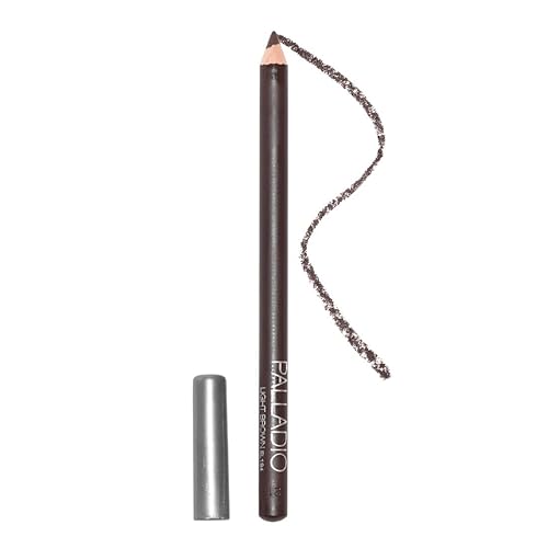 Palladio Light Brown Wooden Eyeliner Pencil - Smooth, Long Lasting, Easy Application, Rich Pigment