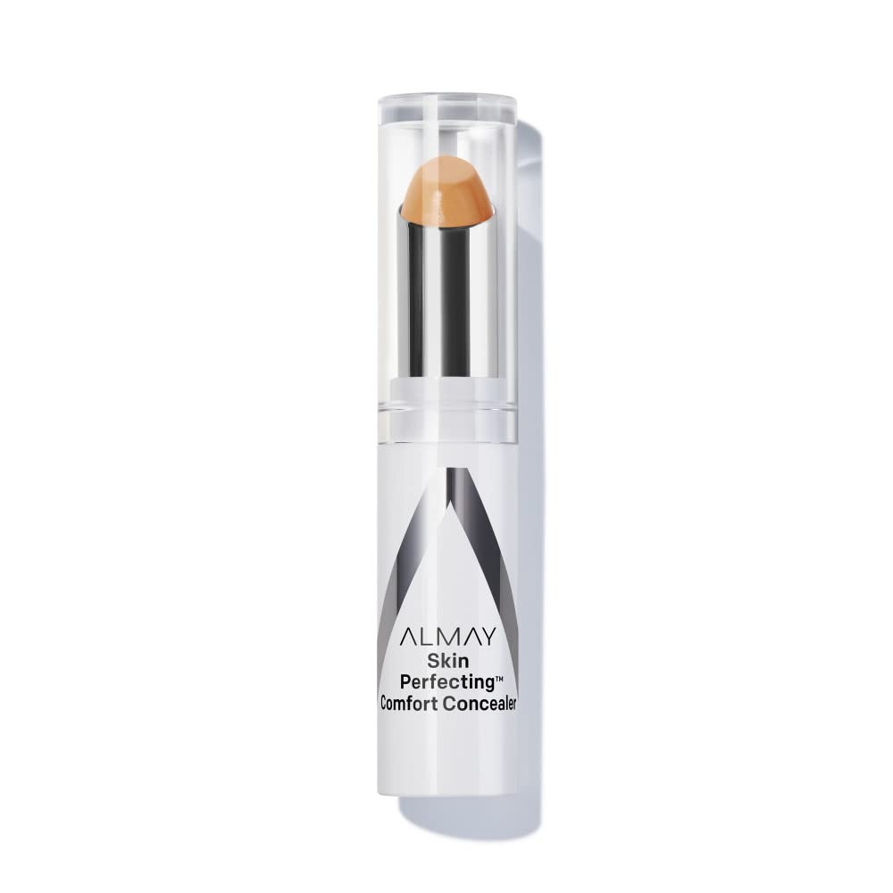 Almay Skin Perfecting Comfort Concealer, Hypoallergenic, Fragrance Free, Deep, 1 Count