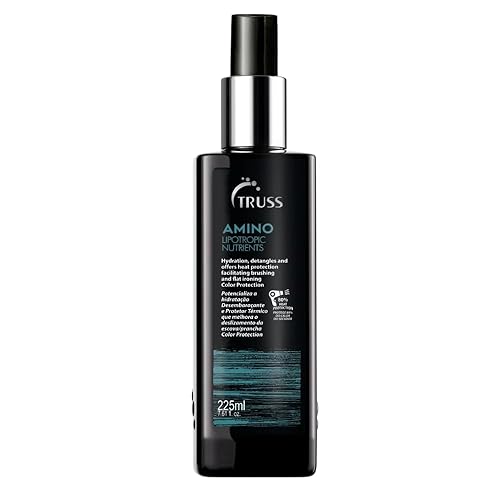 Truss Amino Miracle Hair Heat Protectant Spray - Anti-Aging Leave-In Treatment, 225Ml