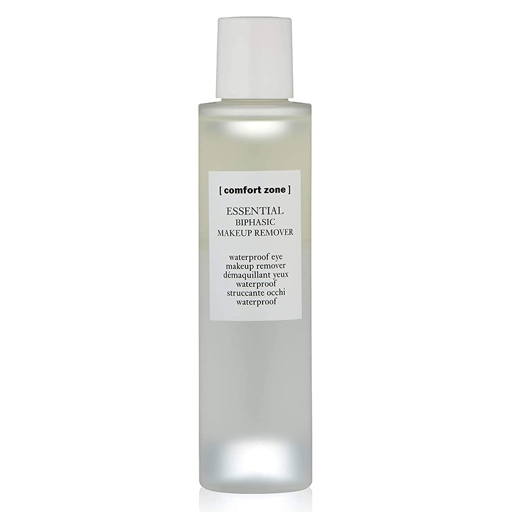 [Comfort Zone] Essential Biphasic Waterproof Eye Makeup Remover, 5.07 Oz - Gentle & Effective