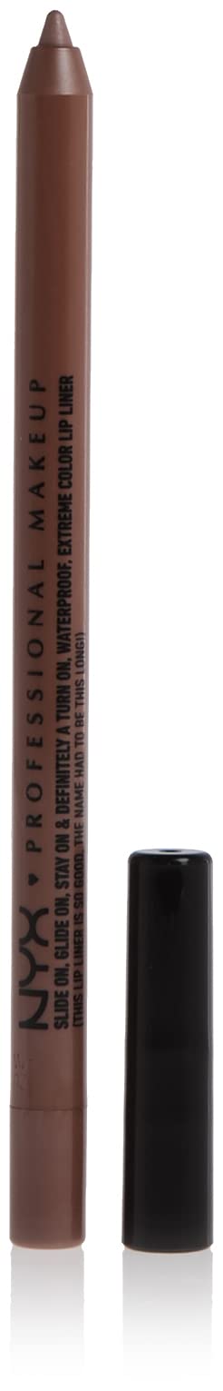 Nyx Professional Makeup Slide On Lip Pencil - Nude Suede Shoes, Long-Lasting Lip Liner