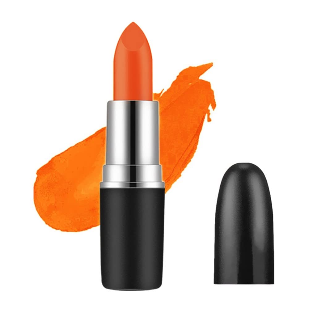 Mysense Neon Orange Face & Body Paint Stick - Blendable Halloween Makeup For Cosplay & Sfx