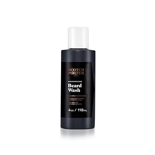 Scotch Porter Moisturizing Beard Wash - Warm Spice & Powdery Musk, 4 Oz