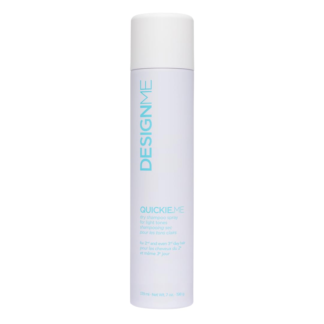 Design.Me Dry Shampoo For Light Tones - Waterless Spray For Blonde & Grey Hair, 7 Fl Oz