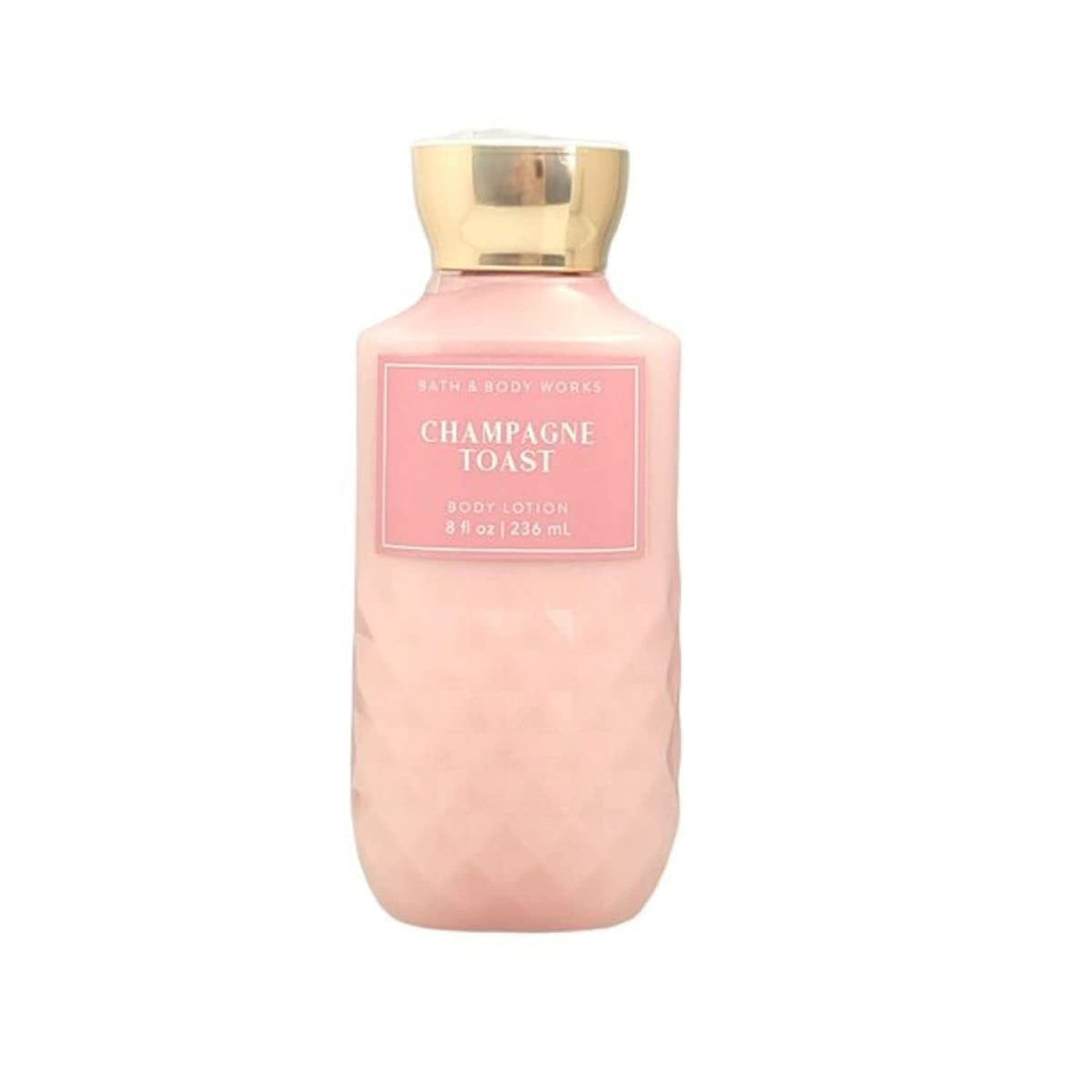 Bath & Body Works Champagne Toast Lotion 8 Fl Oz - Pink Diamond Plate Bottle