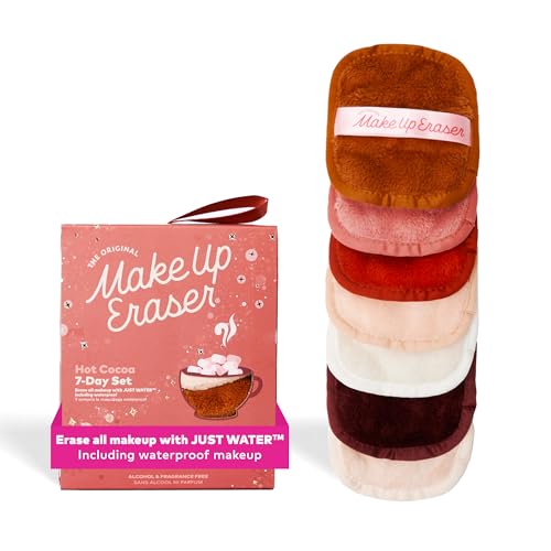 Makeup Eraser 7-Day Set - Hot Cocoa, Erase All Makeup With Just Water, 7 Count