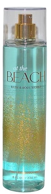 Bath & Body Works Fine Fragrance Mist - At The Beach, 8 Oz, Refreshing Summer Scent