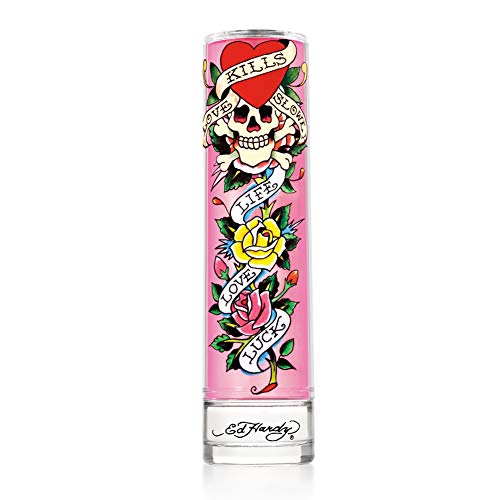 Christian Audigier Ed Hardy Perfume for Women  Eau De Parfum Spray with Warm Amber Notes  34 Ounce