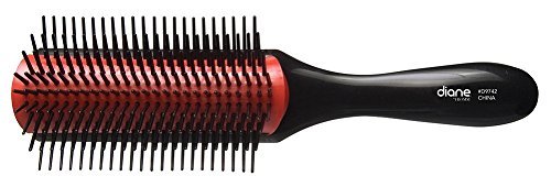 Diane Nylon Pin Styling Hair Brush for Thick, Curly Hair - Detangling & Defining Tool