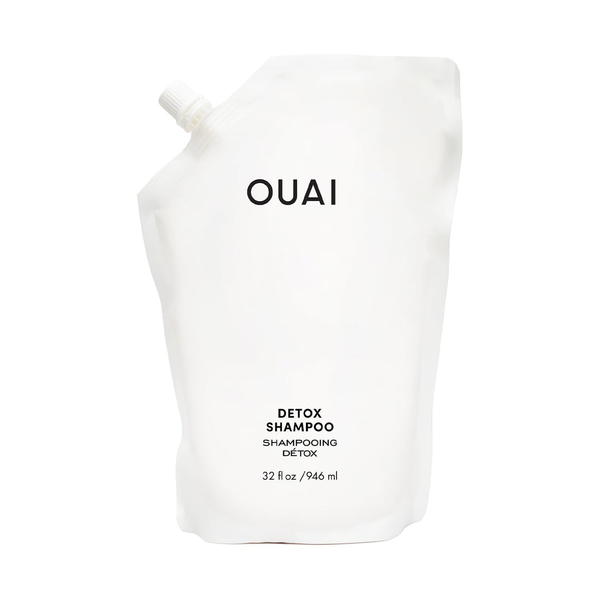 Ouai Detox Shampoo Refill - Clarifying, Sulfate-Free, Apple Cider Vinegar, 32 Fl Oz