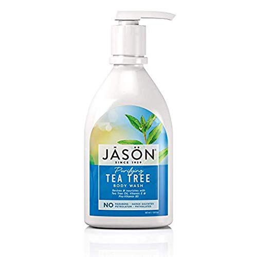 Jason Tea Tree Body Wash, 30 Fl Oz - Purifying Cleanser For Healthy Skin