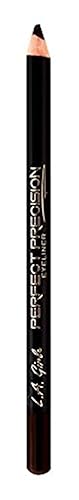 L.A. Girl Perfect Precision Eyeliner - Dark Brown, 1 Count, Smooth Application, Long-Lasting