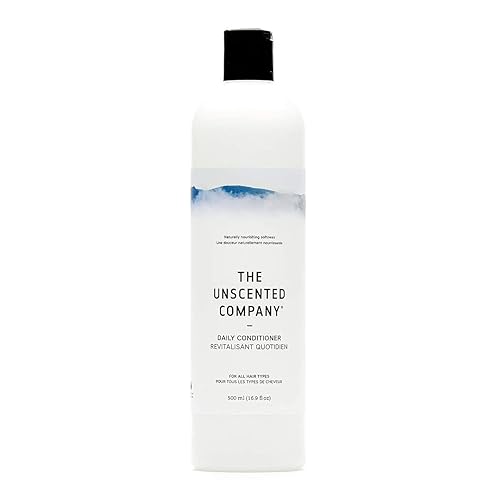 The Unscented Company Daily Conditioner, 500 Ml - Hydrating, Sulfate-Free Hair Care