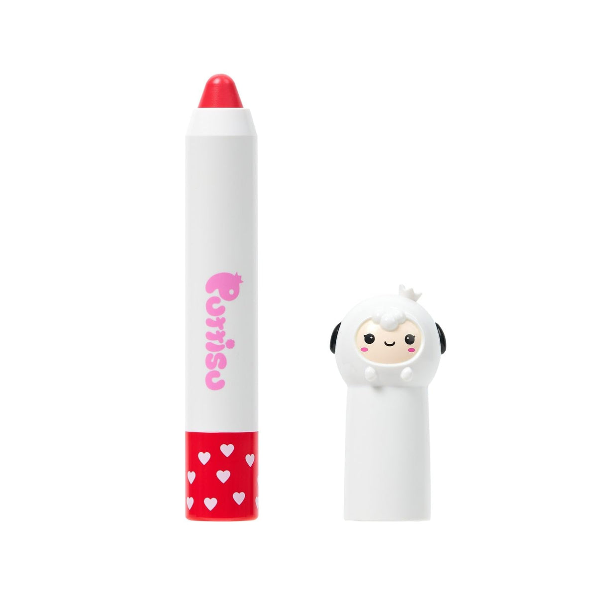 Puttisu Butter Lip Crayon #07 Awesome Berry - 1 Count Moisturizing Lip Color