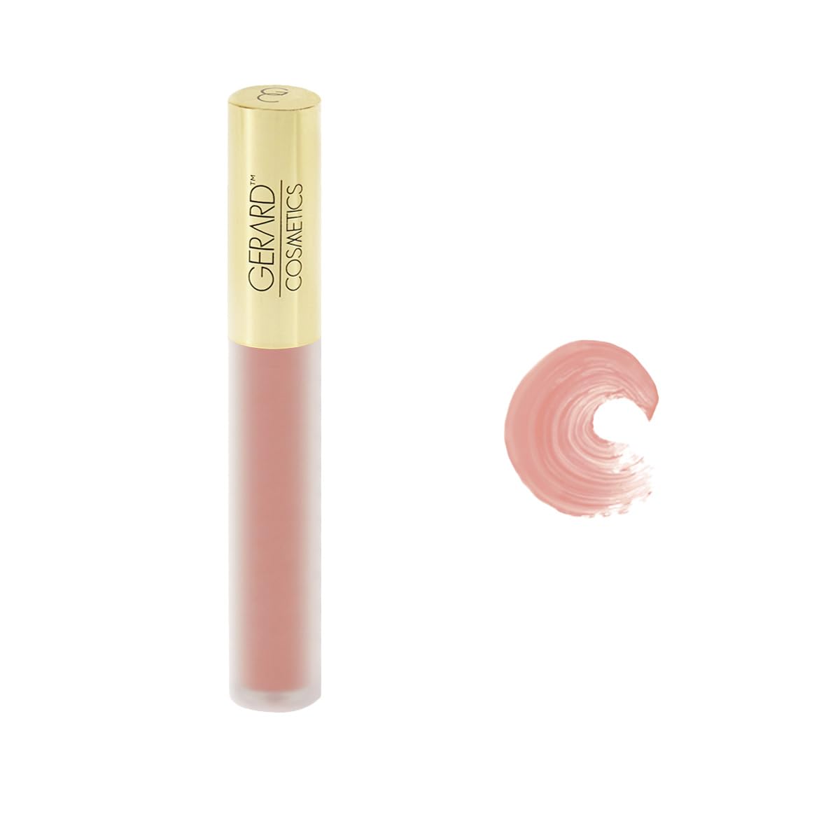 Gerard Cosmetics Hydramatte Liquid Lipstick Serenity | Long Lasting Pink Nude Matte Lip Color