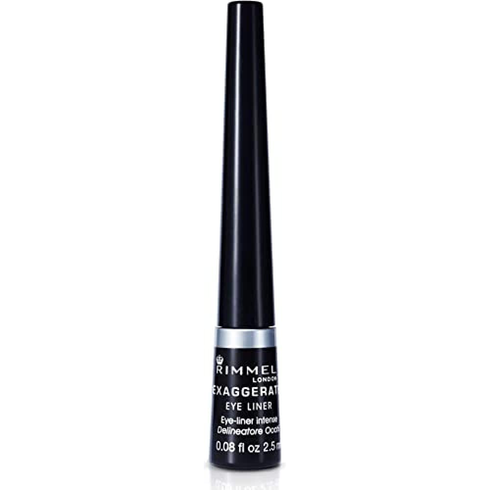 Rimmel London Exaggerate Eye Liner 2.5ml - Long-Lasting, Easy Application, Intense Color