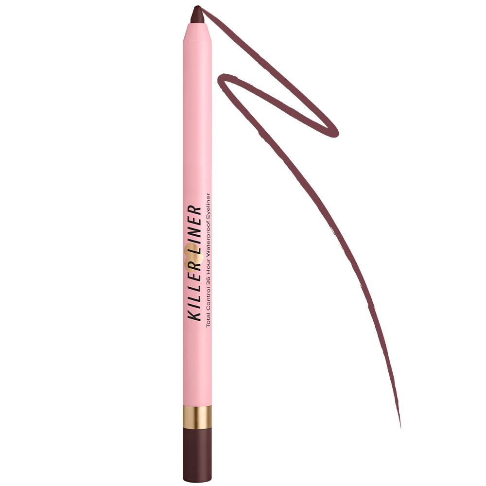 Too Faced Killer Liner 36H Waterproof Gel Eyeliner Pencil - Killer Chocolate, 0.04 Oz