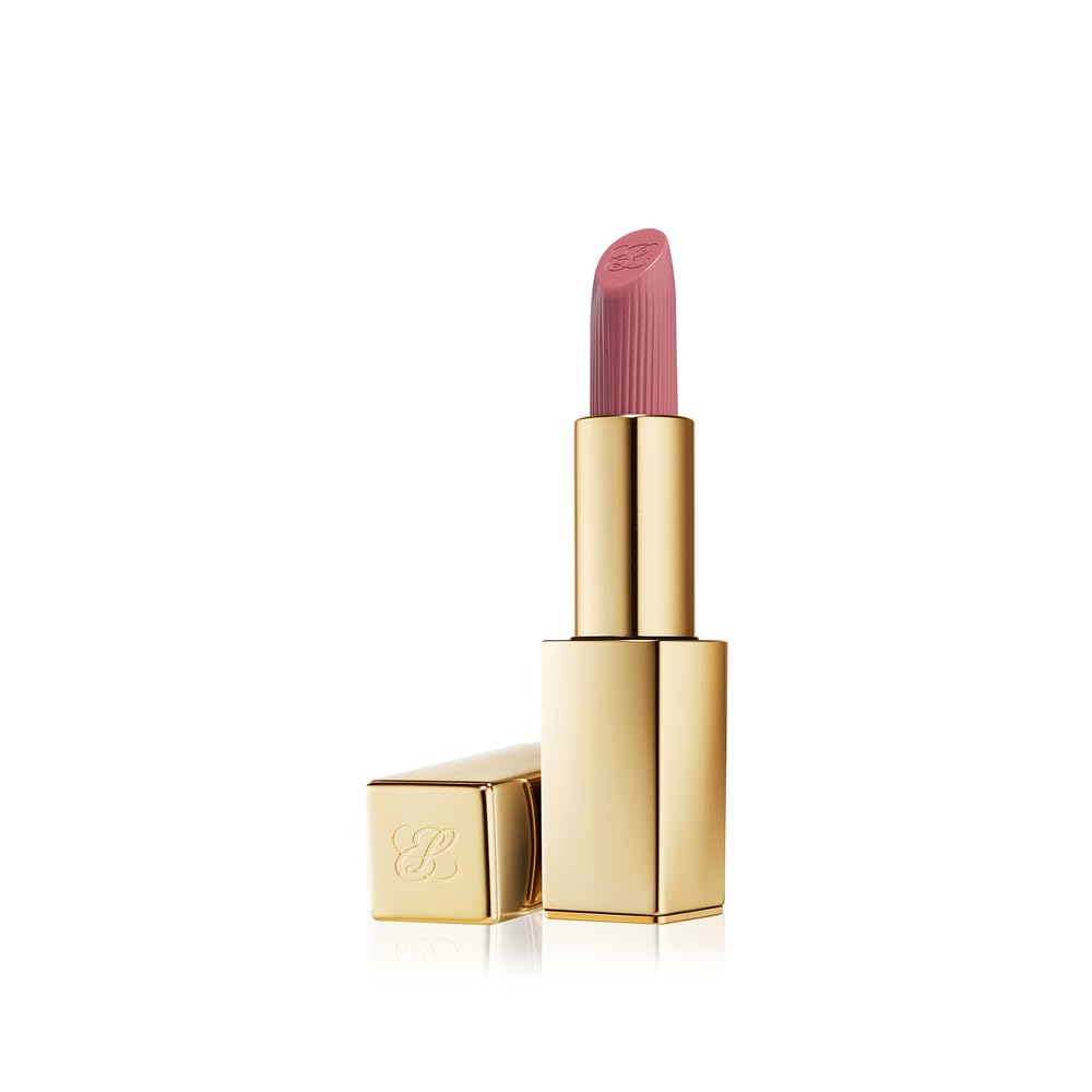 Estée Lauder Pure Color Long-Lasting Cream Lipstick, 441 Rose Tea - Plumping & Nourishing