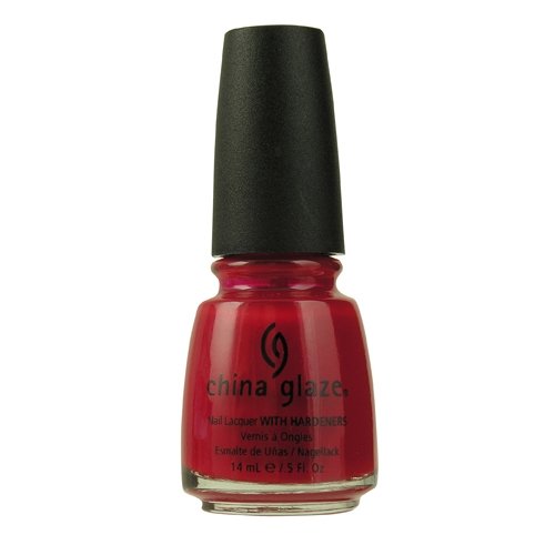 China Glaze Nail Lacquer 711 China Rouge - 0.5 Fl Oz Long-Lasting Nail Polish