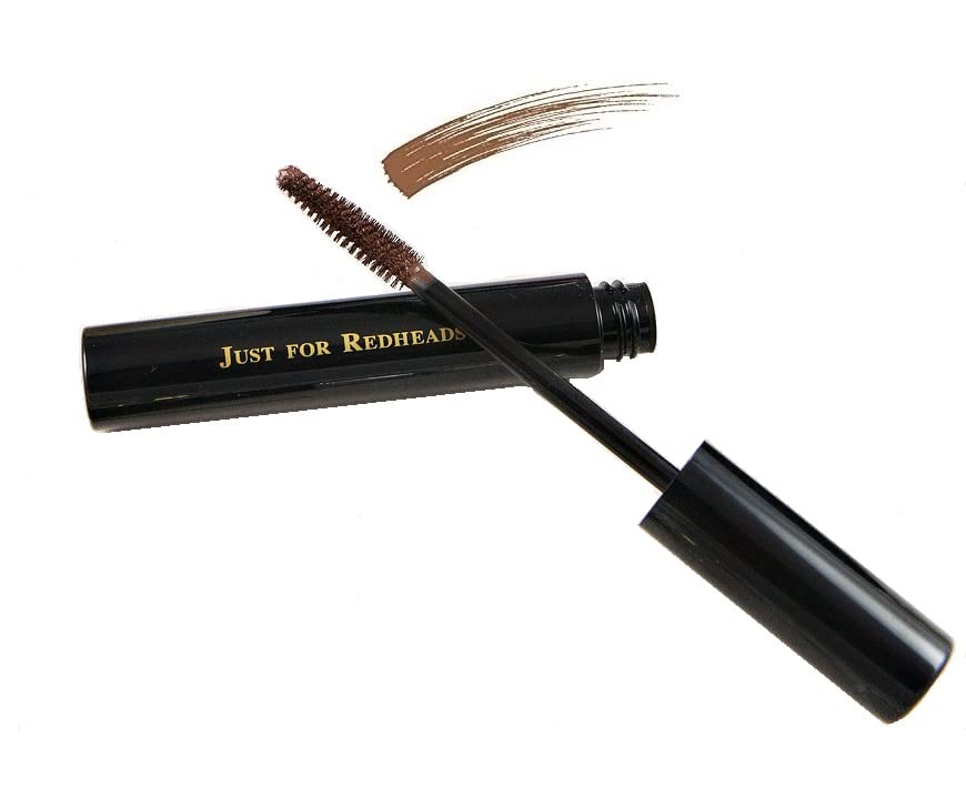 Just For Redheads Spice Supreme Waterproof Mascara - Brown, Lengthens, Smudge-Proof, Cruelty Free