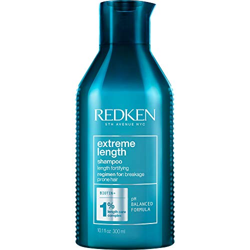 Redken Extreme Length Shampoo  For Hair Growth  Prevents Breakage  Strengthens Hair  Infused With Biotin  101 Fl Oz