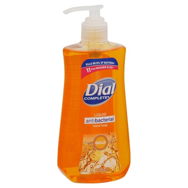 Dial Antibacterial Gold Liquid Hand Soap, 11 Fl Oz - Gentle Cleansing & Protection