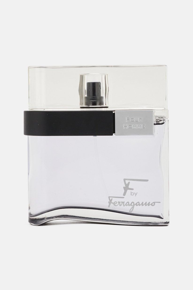 Salvatore Ferragamo F Black Eau De Toilette Spray For Men, 3.4 Oz (Pack Of 2)