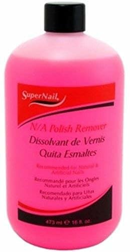 Supernail Super Nail Polish Remover, 16 Fl Oz - Effective Formula For Quick Removal