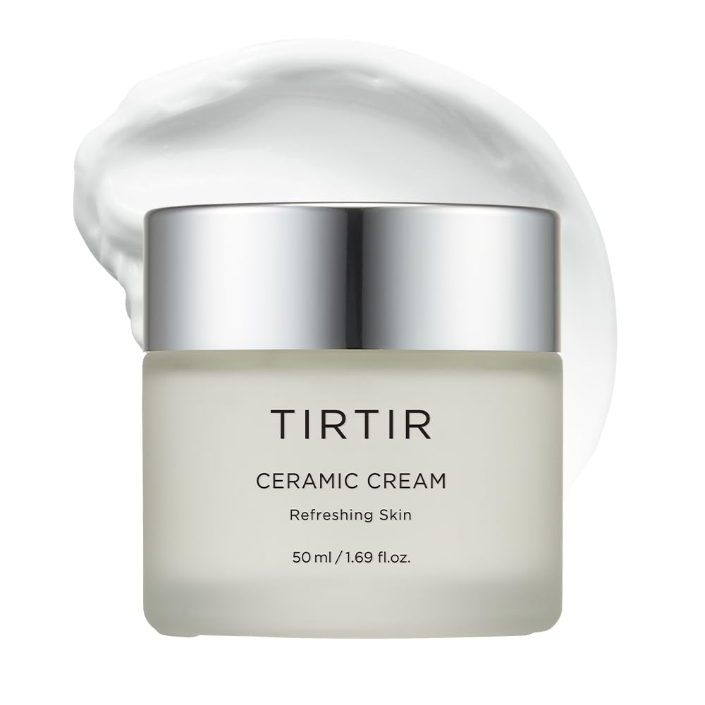 Tirtir Natural Ceramide Cream - Deep Moisturizer For Glass Skin, Polyglutamic Acid, Korean Skincare