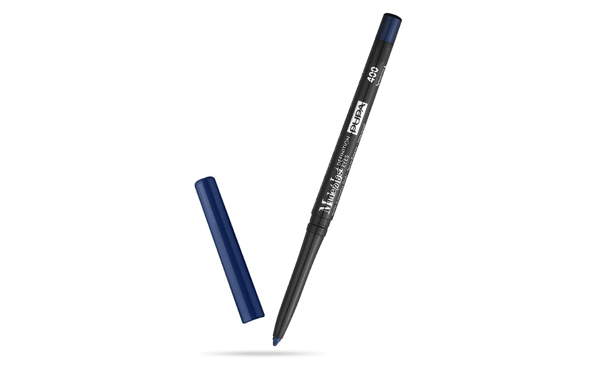 Pupa Milano Creamy Retractable Eyeliner - Blue Night, Smudge-Free, 0.012 Oz