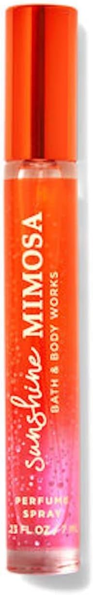 Bath & Body Works Mini Perfume Spray 0.23 Fl Oz - Sunshine Mimosa Travel Size Fragrance