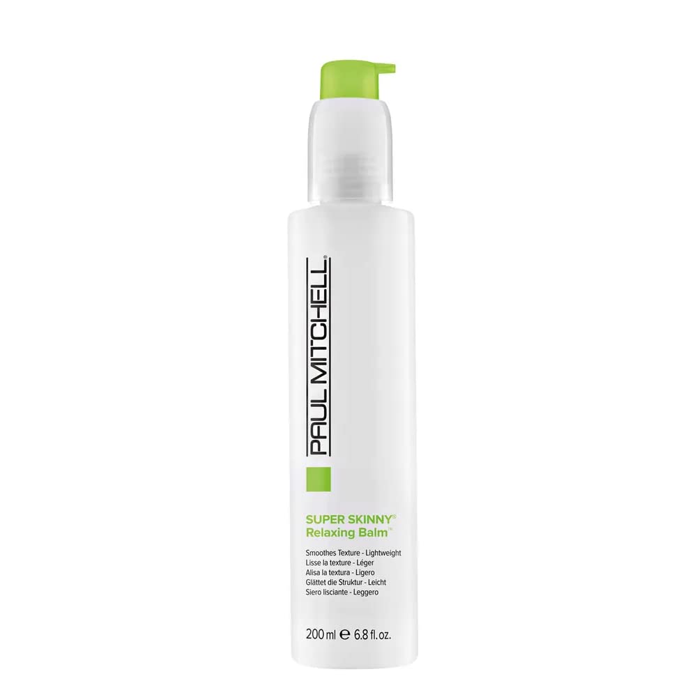 Paul Mitchell Super Skinny Relaxing Balm, 6.8 Fl Oz - Smooths Frizzy Hair, Lightweight Formula